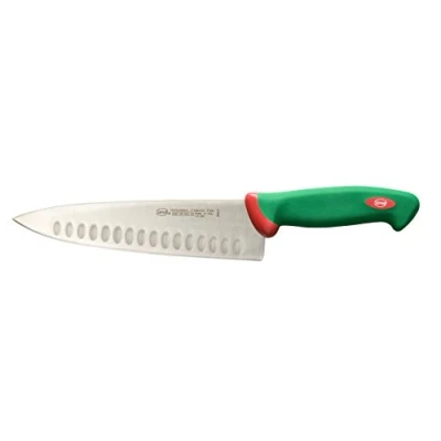 Immagine di Sanelli Premana Professional Coltello Trinciate Olivato, Acciaio Inossidabile, Verde/Rosso, 21 cm