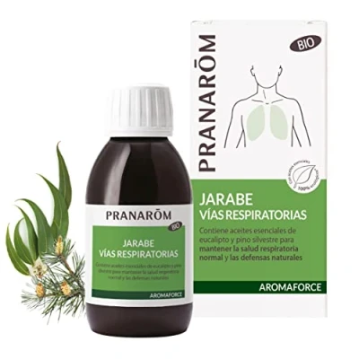 Immagine di PRANAROM Aromaforce Sciroppo Vie respiratorie Rinforza le Difese Immunitarie Bio 150 ml