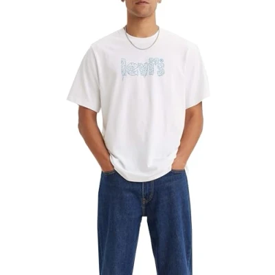 Immagine di Levi&#039;s Tshirt con stampa, Uomo, Taglia: Medium, Tie dye sw blu