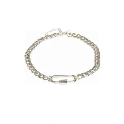 Immagine di Urban Classics Fastener Collana, Uomo, Taglia: One Size, Silver