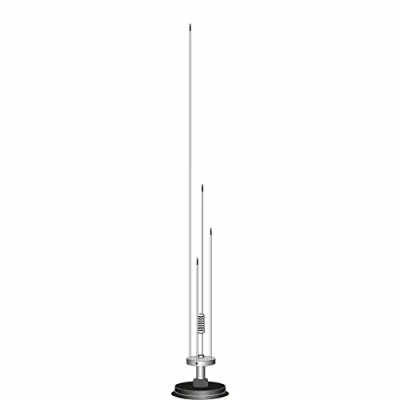 Immagine di Albrecht Skyscan Mag 1300 Antenna Magnetica Mobile con Scanner per Ricezione 25 MHz, Include 4 m di Cavo e Connettore BNC, Lunghezza 64 cm