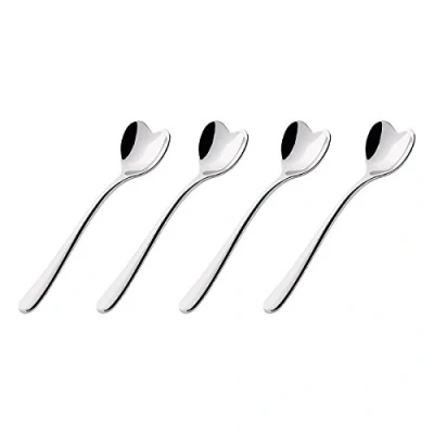 Immagine di Alessi Il Caffè AMMI08SET Set di 4 Cucchiaini da Design in Acciaio Inox