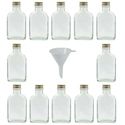 Immagine di Viva Haushaltswaren &quot; Set di 30 Bottiglie da liquore in Vetro, 200 ml, A Imbuto