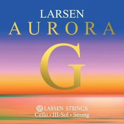 Immagine di LARSEN STRINGS Corde per violoncello Aurora G 4/4 Forte