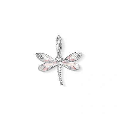 Immagine di Thomas Sabo Ciondolo Charm da Donna con Libellula in Argento Sterling 925 1516 041 9