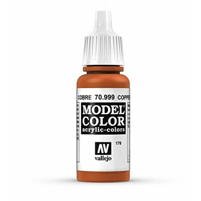 Immagine di Vallejo 70.999 Colore Acrilico Opaco , Marrone (Metallic Copper), 17 ml, 1 Pezzo