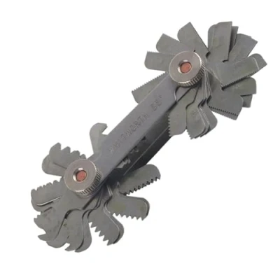 Immagine di Strumento di misurazione del filo passo con vite magnetica regolabile in acciaio inossidabile tappo a inossidabile(Metric/Imperial(52pc))