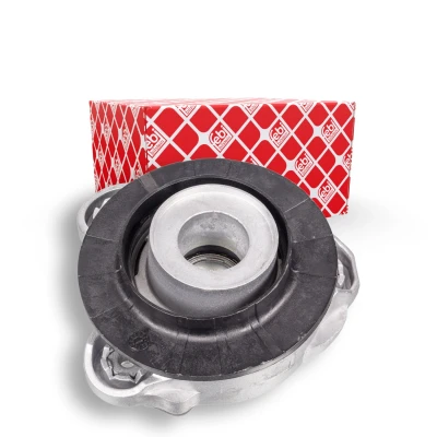 Immagine di FEBI BILSTEIN 102749 Supporto ammortizzatore a molla Assale anteriore Dx con cuscinetto sfere, antifrizione Gomma