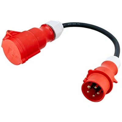 Immagine di Unitec 47460 Adattatore 16/32 A, cavo 0,5 m, H07RN F5G2,5 mm