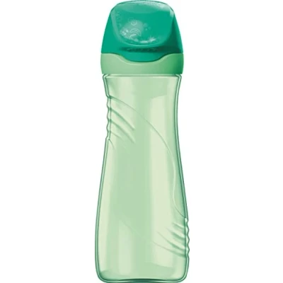 Immagine di Maped Picnik Origins Borraccia per bambini con cappuccio di protezione, sistema antigoccia e impermeabile, in plastica senza BPA, 580 ml, colore: Verde