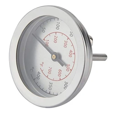 Immagine di Termometri da forno 100 700 BBQ Grill Termometro Temperatura Gauge Quadrante analogico Doppia scala
