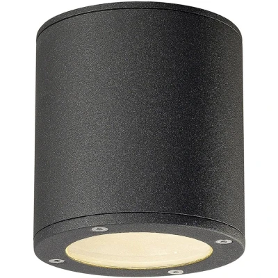Immagine di SLV 231545 Sitra Lampada a soffitto per esterni LED (monocolore), risparmio energetico GX53 9 W Antracite