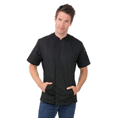 Immagine di Chef Works Cappotto da uomo Bristol Signature Series nero Small