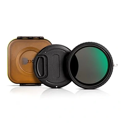 Immagine di (82 mm) JJC Filtro ND2 ND32 Variabile + Polarizzatore CPL, 5 Stop ND Fader a Densità Neutra per Canon EF 24 70 mm f/2.8L II 16 35 III RF 15 35mm Obiettivi