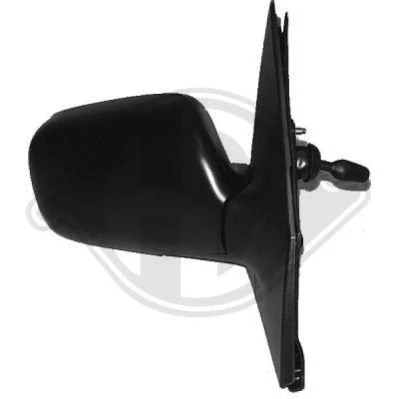 Immagine di Specchietto retrovisore esterno Diederichs 6605426 Dx con la prima mano per regolazione elettrica specchio, termico, Specchio completo, convesso