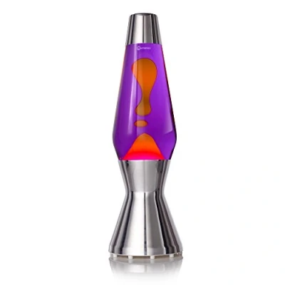 Immagine di Mathmos Astro la prima lampada Lava (Viola Arancione)