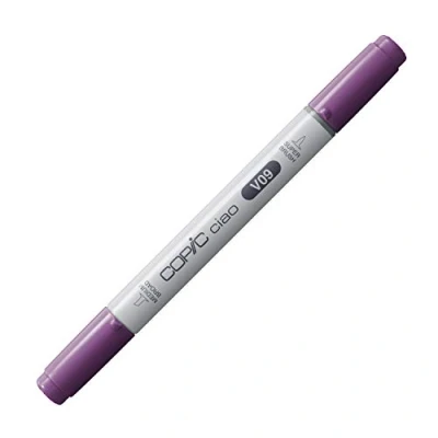 Immagine di Copic Ciao Pennarello Grafico con Doppia Punta, 11 g , Viola, 12 x 150 mm