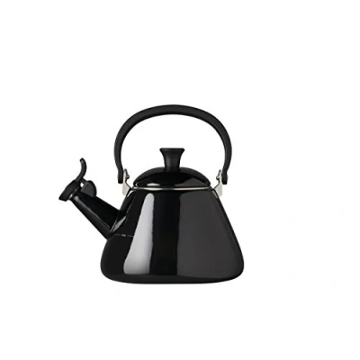 Immagine di Le Creuset Bollitore Kone, Capacità 1.6 L / 1.7 Qt, Acciaio Smaltato, Nero, 40101021400000