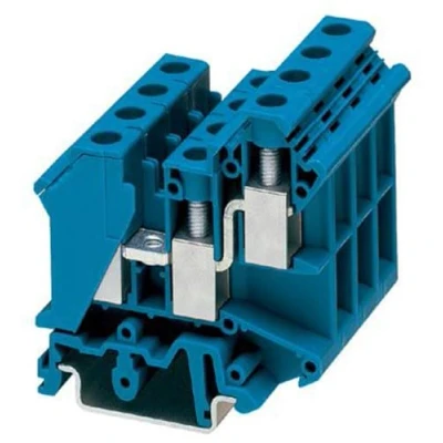 Immagine di Phoenix Contact UK 10 TWIN BU 3005235 Morsetto passante componibile Numero Poli (num): 3 0.5 mm² Blu 50 pz.