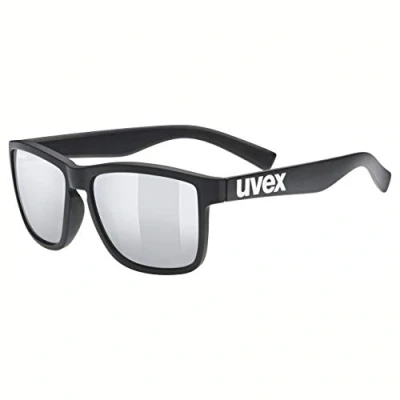 Immagine di uvex LGL 39, occhiali da sole unisex, specchiato, indice di filtrazione 3, black matt/silver, one size
