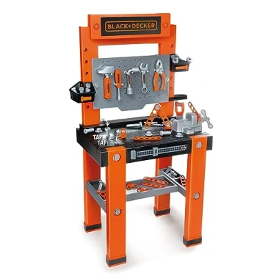 Immagine di Banco da lavoro per bambini Smoby Black+Decker Bricolo One Bianco dai 3 anni in su