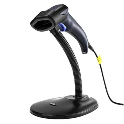 Immagine di NETUM lettore per codici a barre con supporto 2D, QR, PDF417, automatico e omnidirezionale, cavo USB NT W9