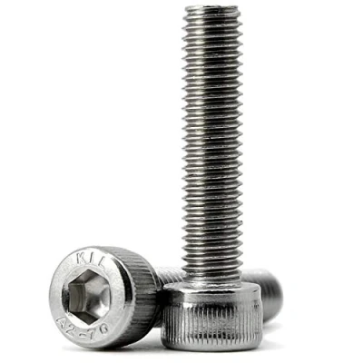 Immagine di (8 pezzi) M8 x 100mm Vite a testa cilindrica con esagono incassato in acciaio inox 304,filettatura completa