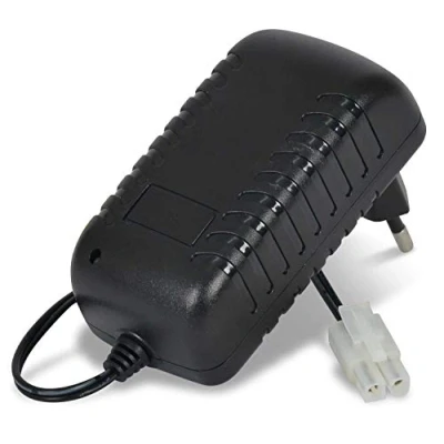 Immagine di Carson 500606072 Expert Charger NiMH 1A Caricabatterie a Spina Caricabatterie, Caricatore RC, RC con Adattatore AC, per Pacchetti di accumulatori 6 Elementi
