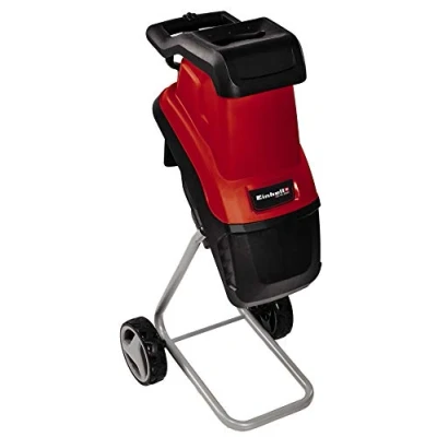 Immagine di Einhell GC KS 2540 Biotrituratore elettrico a lame (220 240 V, 50 Hz, 2500 W, diam. Max ramaglie 4 cm, incl. 2 coltelli reversibili speciali, pestello e sacco raccolta)