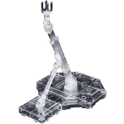 Immagine di Bandai MK57417 Clear Action Base1 Display Stand 1/100 Supporto per presentazione, nessuno, misura piccola