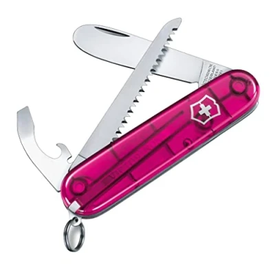Immagine di Victorinox 0.2373.T5 Coltellino svizzero Numero funzioni 9 Rosa (trasparente)