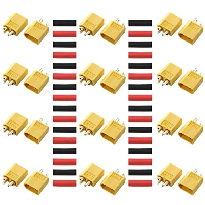 Immagine di YIXISI 24PCS XT60 Maschio Femmina Connettori, Connettore per Batteria, con Calore Shrink, Plugs for RC Lipo Battery