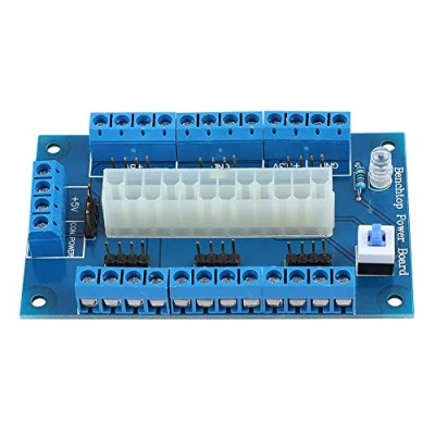 Immagine di Modulo di Alimentazione ATX da 24/20 Pin, Adattatore per Scheda Breakout banco Computer PC, Compatibile con connettori 20/20 + 4/24 Pin