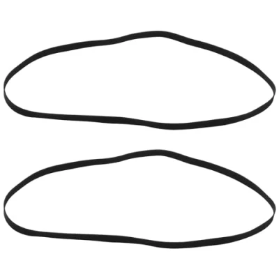 Immagine di Create idea Cinghia di ricambio per giradischi, fonografo, 190 mm, lunghezza piegata, larghezza 5 2 pezzi
