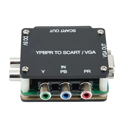 Immagine di Flisdtry Convertitore da YPBPR a SCART VGA Component Transcoder Console di , componente differenza colore