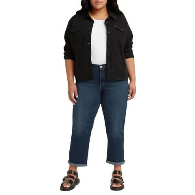 Immagine di Levi&#039;s MID RISE Boyfriend Jeans a sigaretta, Donna, Taglia: 44, Night is young plus