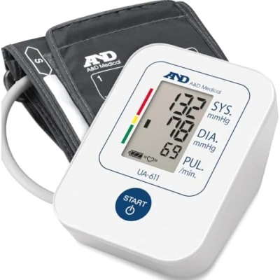 Immagine di A&amp;D Medical UA 611 Misuratore di Pressione Arteriosa da Braccio Digitale Apparecchio Automatico per Misurare la Clinicamente validato