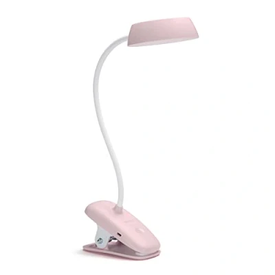Immagine di Phillips LED, Lampada da Tavolo Donatclip, Dimmerabile a Fasi, 3W, 175lm, Rosa