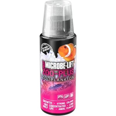 Immagine di MICROBE LIFT Zoo Plus Tierisches Futterplankton für Korallen &amp; Fische in jedem Meerwasser Aquarium, hochkonzentriert, 118ml