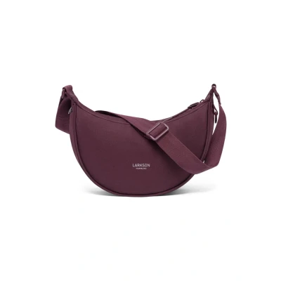 Immagine di LARKSON Borsa a Tracolla Donna Rosso Solveig Small Borsetta Mezzaluna Borse Spalla Piccola Elegante e Casual Regolabile Marsupio alla Moda Impermeabile