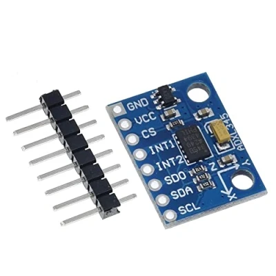 Immagine di DollaTek Modulo di inclinazione gravità Digitale a 3 Assi ADXL345 per Arduino GY 291