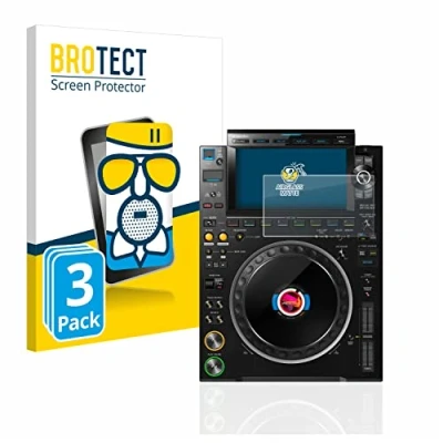 Immagine di brotect Pellicola Vetro Opaca per Pioneer CDJ 3000 (3 Pezzi) Protezione Schermo [Anti Riflesso, Durezza 9H]