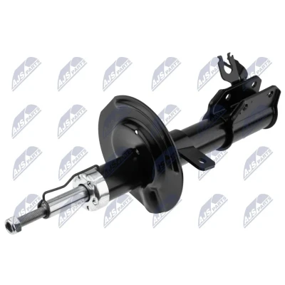 Immagine di NTY A FT 018 Ammortizzatore Assale anteriore Sx pressione del gas doppio tubo tipo McPherson Spina superiore, Collare inferiore