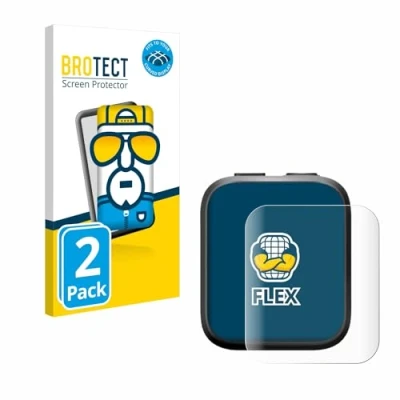 Immagine di brotect Pellicola Copertura Completa per Insta360 GPS preview remote (2 Pezzi) Full Cover 3D Curvo