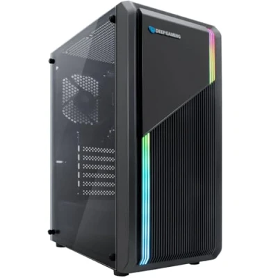 Immagine di DeepGaming Nexus PC Gaming AMD Ryzen 7 5700G, 16GB RAM DDR4, Grafica Radeon Vega 8, 1TB SSD M.2, WiFi + Bluetooth 5.2, Windows 11 Pro. Computer Gaming, Gamer