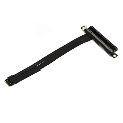 Immagine di KALEA INFORMATIQUE Prolunga riser adattatore per slot M2 PCIe NVMe M Key a x16 Female. Lunghezza 20 cm