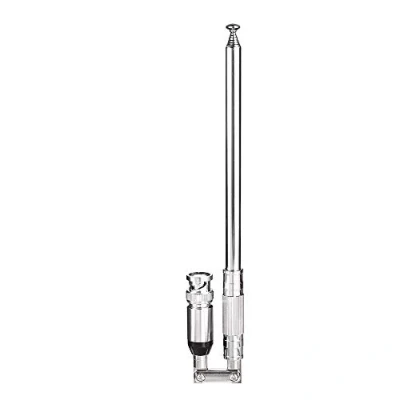 Immagine di Bingfu Antenna Maschio BNC Telescopica 20 460Mhz 470 1300Mhz Radio per Radioamatori Scanner Della Polizia Compatibile con Contatore di Frequenze Uniden Bearcat Whistler