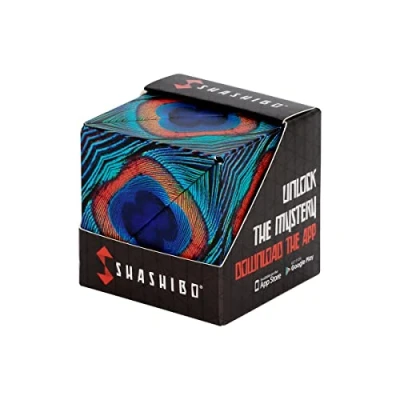 Immagine di SHASHIBO Cubo Cambiaforma Antistress, Pluripremiato e Brevettato, con 36 Magneti in Terre Rare Oltre 70 Forme Diverse (Wings)