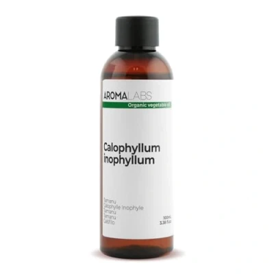 Immagine di BIO Olio vegetale TAMANU 100mL 100% Puro, Naturale, Spremuto a freddo e Certificato Cosmos AROMA LABS (Marchio Francese)