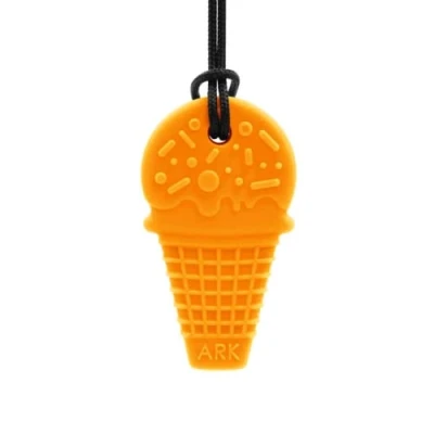 Immagine di ARK® Collana da masticare in diversi spessori e forme con guinzaglio regolabile istruzioni ATC (lingua italiana non garantita) Sensory Block, masticare, dentizione, autismo (cialda,
